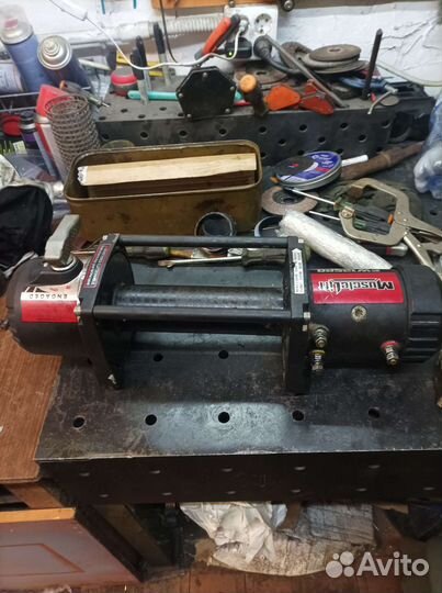 Лебедка электрическая 12v Tmax 12500