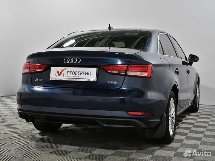 Audi A3 1.4 AMT, 2018, 75 474 км