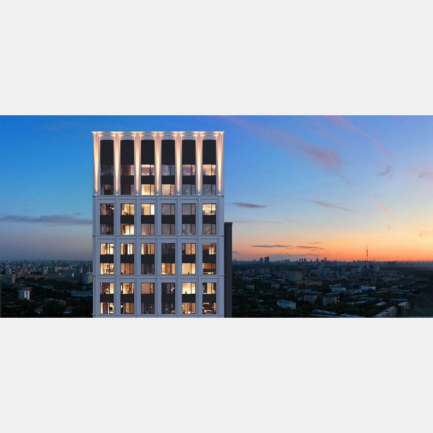 2-к. квартира, 50,1 м², 20/31 эт.