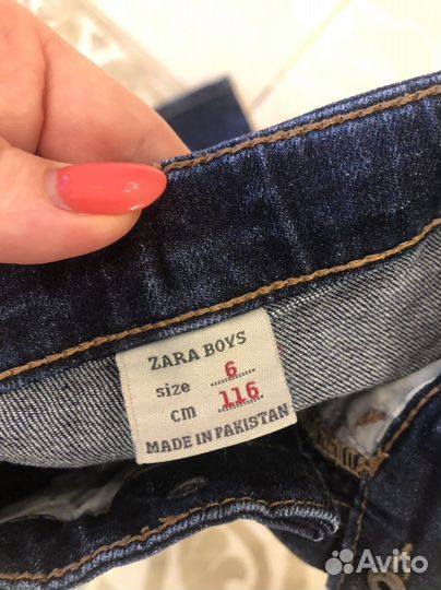 Джинсы zara