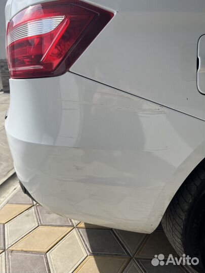 Задний бампер LADA vesta