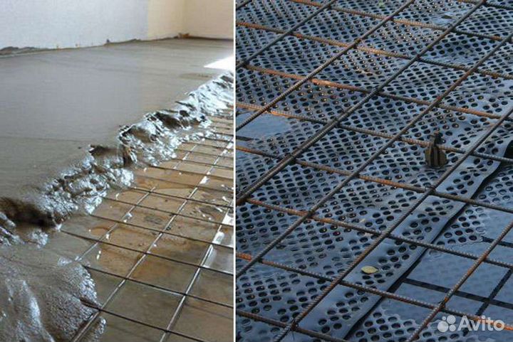 Сетка для стяжки тёплого пола