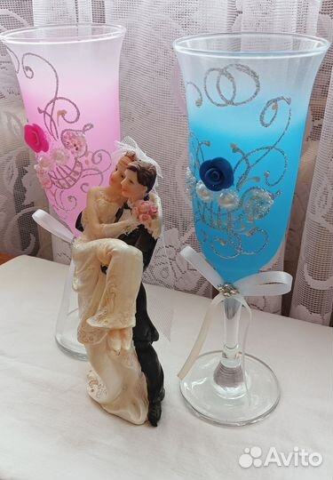 Свадебные фужеры