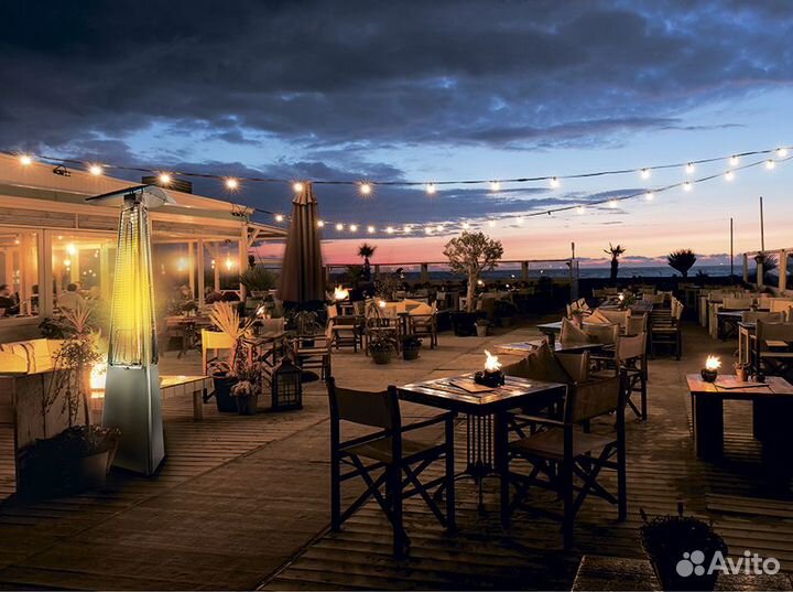 Камин уличный газовый инфракрасный