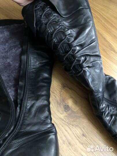 Сапоги женские зимние 39 размер бу