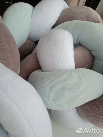 Бортик косичка