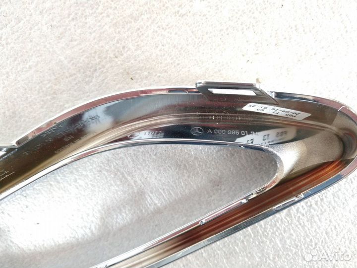 Mercedes w166 c292 GLE насадка выхлопной трубы