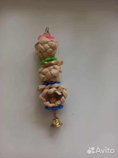 Клетка для попугаев/ игрушки для попугаев