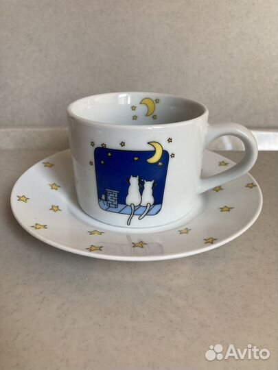 Чайные чашки с блюдцами для детей