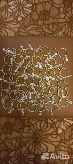 Фурнитура металл кольцо для штор и тюли