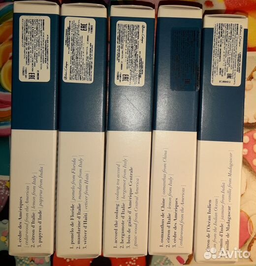 Atelier cologne 4мл5шт