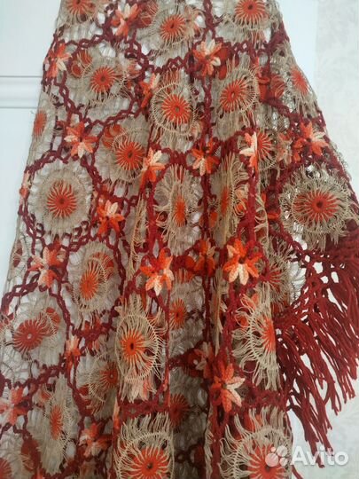 Скатерть старинная, ручная работа. Винтаж