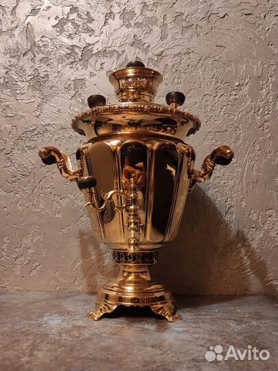 Самовар Егора Ваныкина. Томпак. Реставрация