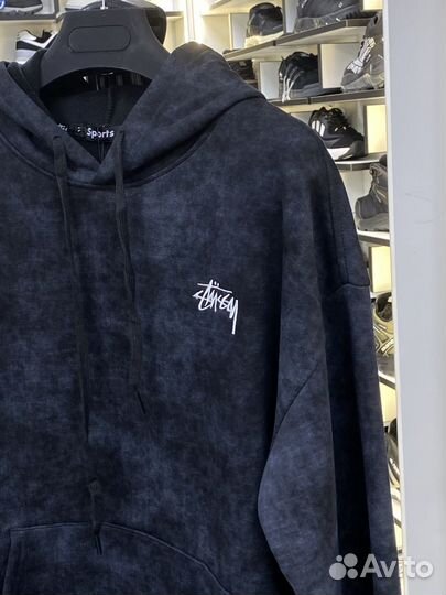 Худи Stussy на флисе