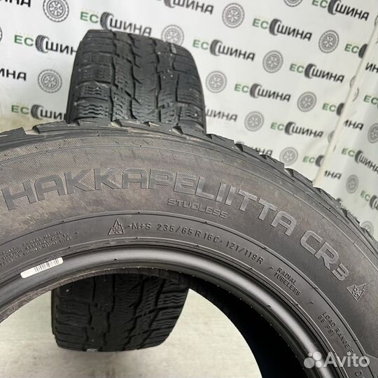 Пара шин Б/У 235/65R16C Nokian Tyres Hakkapeliitta