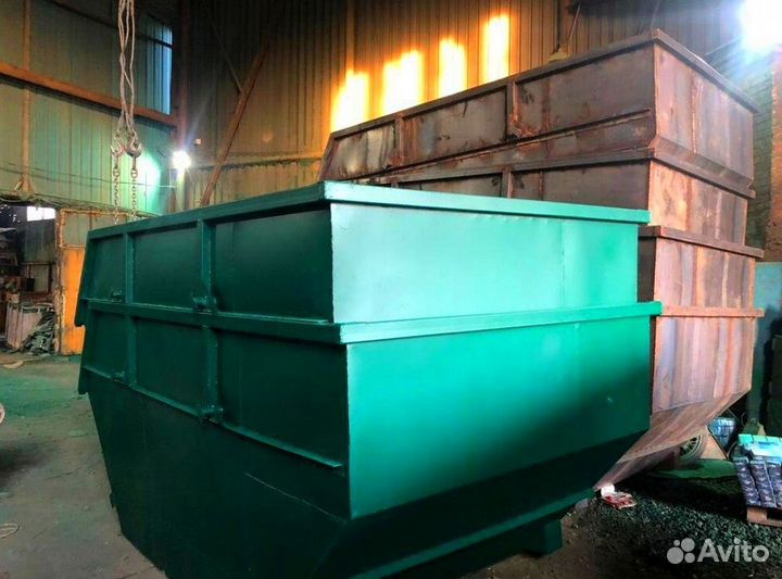 Бункер для мусора, контейнер 8 м3. Арт 24085