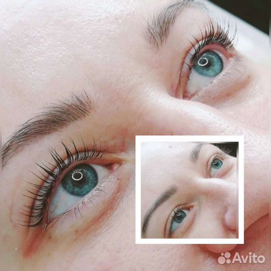 Ламинирование и ботокс ресниц/Оформление бровей