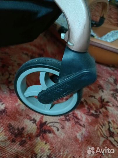 Коляска 2 в 1 эко кожа