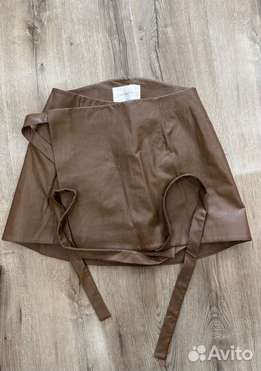 Фартук мини из экокожи ushatava