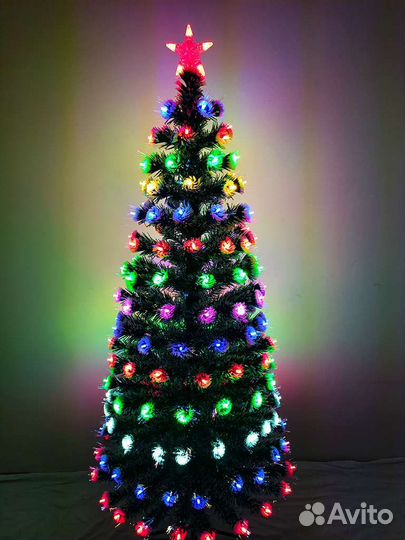 Елка светодиодная снежная 150 см