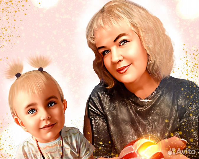 Портрет по фото на заказ