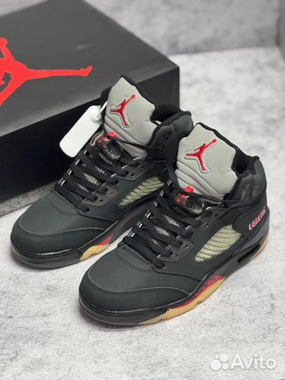 Кроссовки Nike Air Jordan 5 Retro зимние