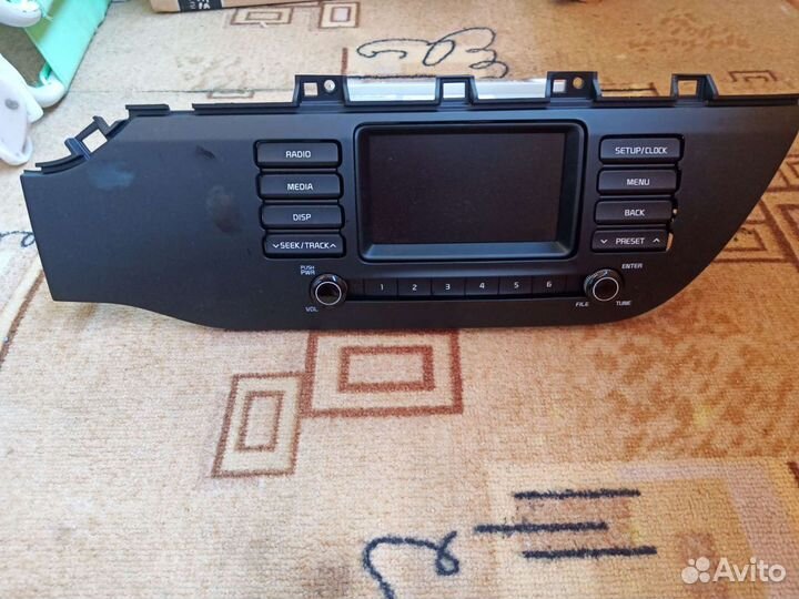 Автомагнитола на Kia Rio X-line