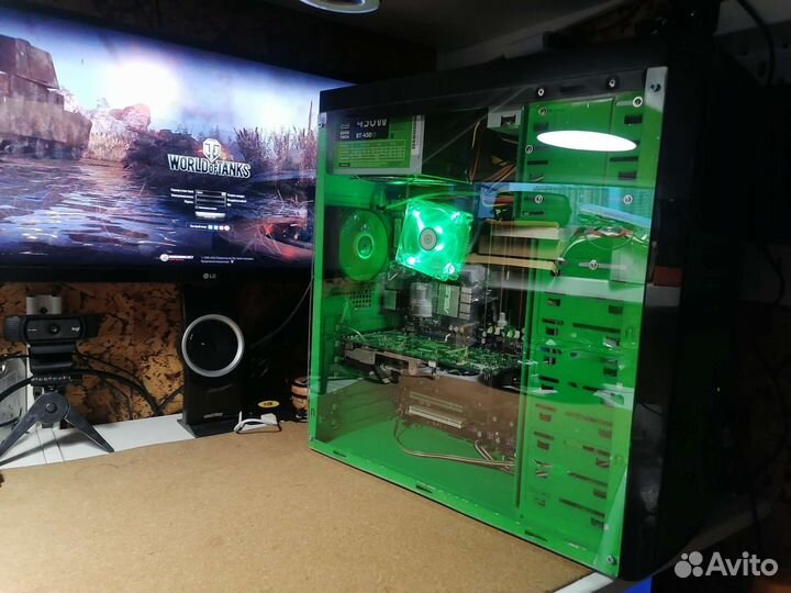 Бюджетный игровой пк Core 2 Quad / GTS 8800
