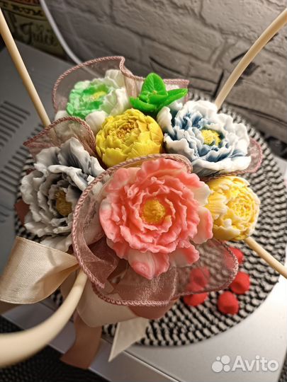 Букет из мыла