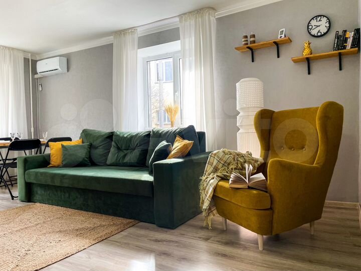 2-к. квартира, 46 м², 1/4 эт.