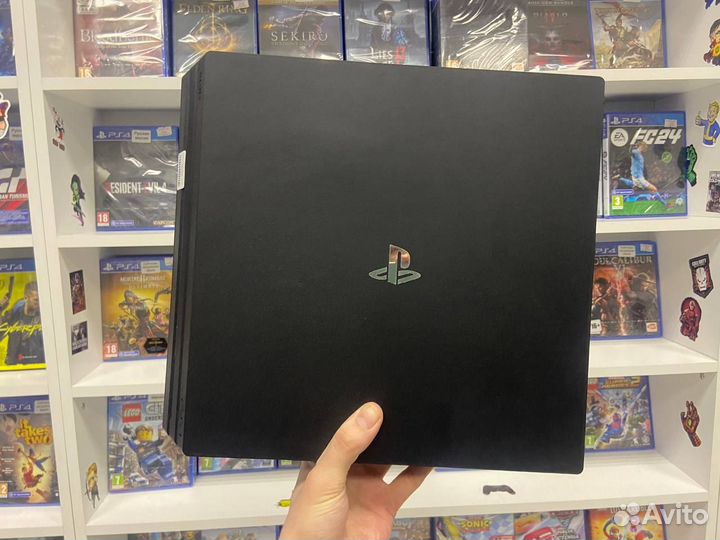 PS4 Pro 1 Tb Rev 2 + 1 год гарантии