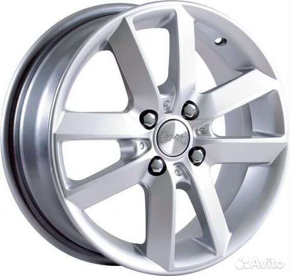 Диск Скад Самурай 6х15 PCD 4х100 ET 48 DIA 54,1 Се