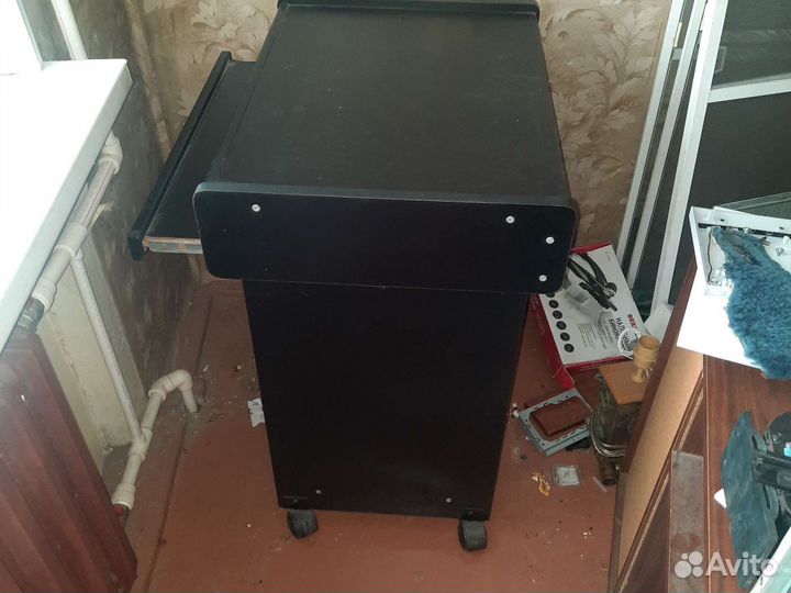 Стол для пк В81хШ54хД48 см Черный цвет