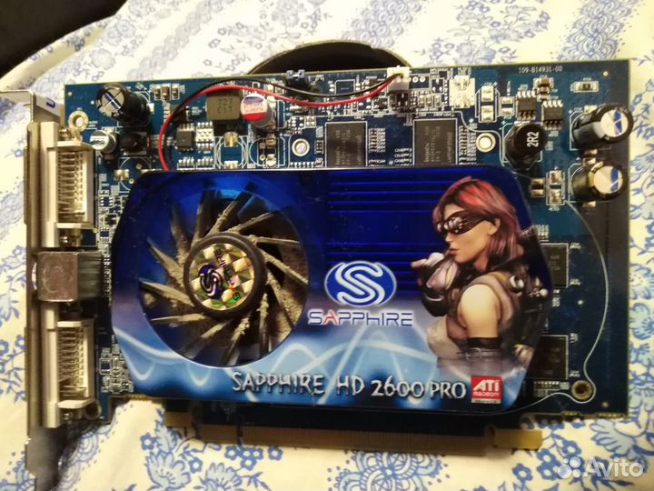 Видеокарта sapphire HD 2600 PRO