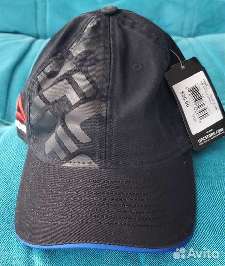 Бейсболка Reebok мужская чёрная новая