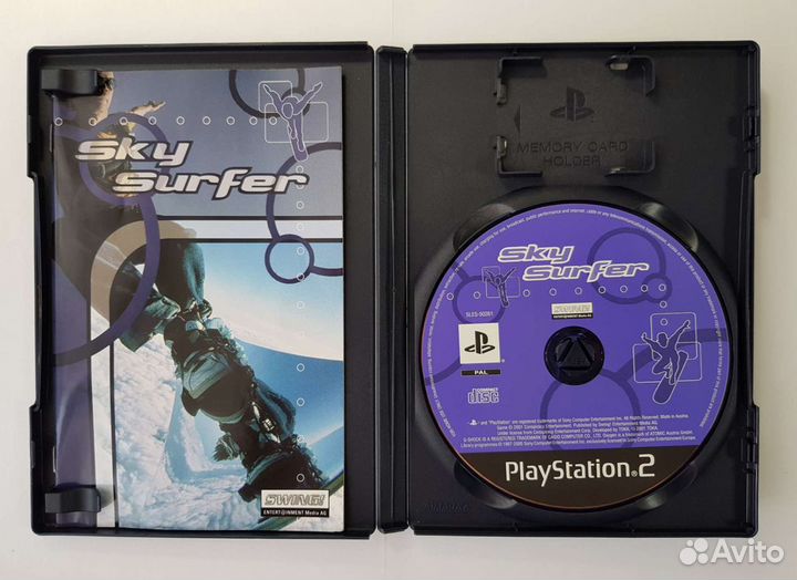 PS2 Sky Surfer. Лицензия