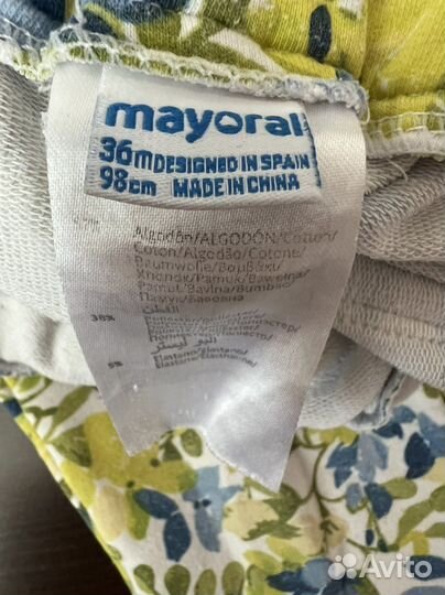 Брюкт mayoral 3 года