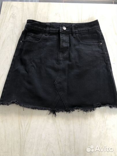 Юбка джинсовая
