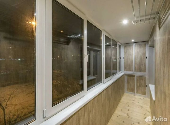 Окна на балкон распашное