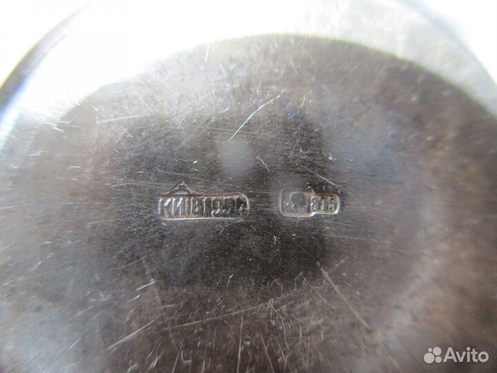 Стопка, серебро, 1954г. из СССР