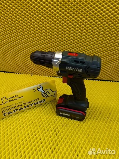 Аккамуляторная дрель range тт31004