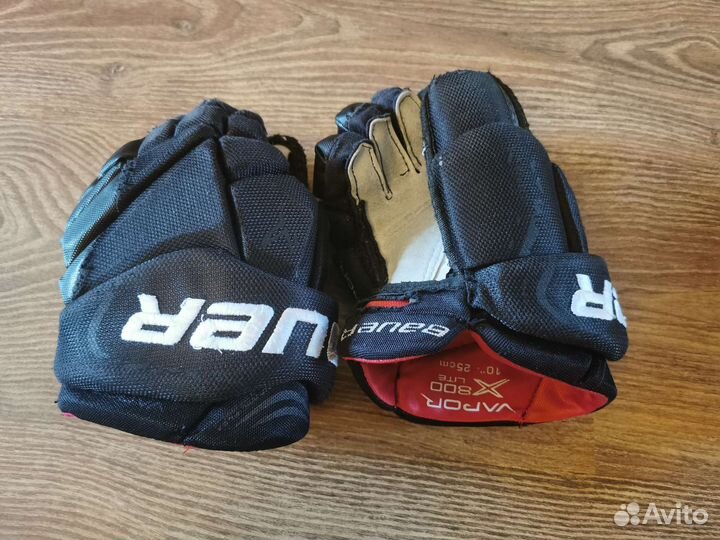Краги, Перчатки Bauer Vapor X800 Lite S10 Jr