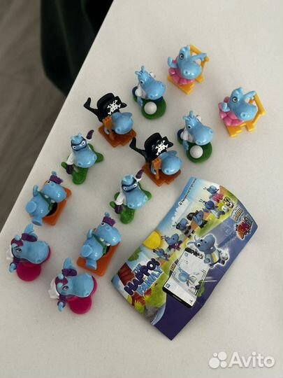 Киндер Бегемоты 2024 Полная коллекция