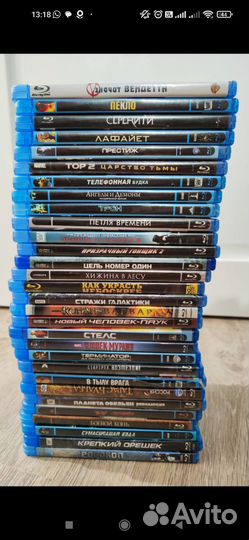 Blue ray диски, коллекция фильмов.Лот#1