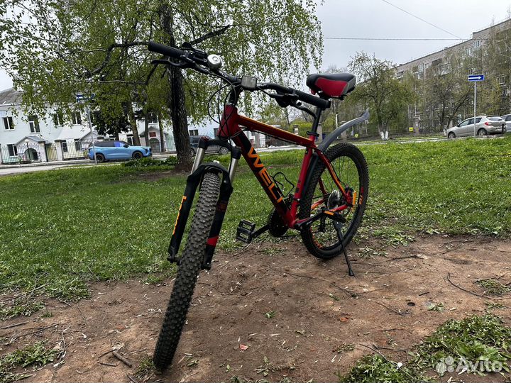 Велосипед welt ridge 1.0 красный