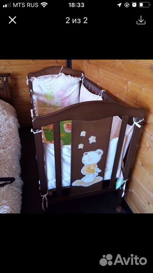 Детская кроватка