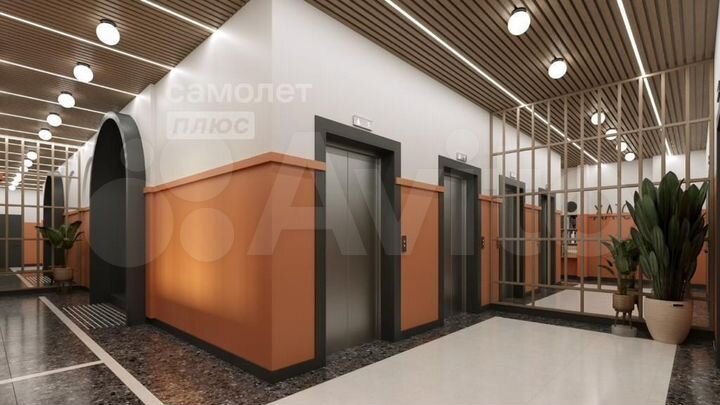 4-к. квартира, 68,5 м², 8/22 эт.