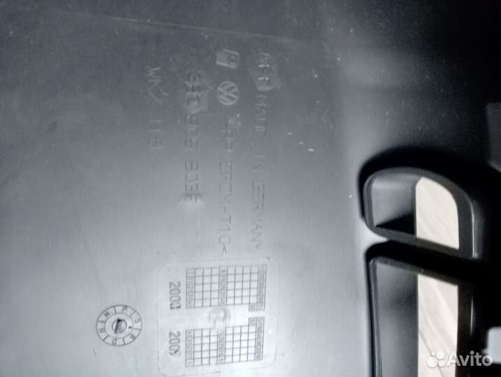 Спойлер переднего бампера Passat B5