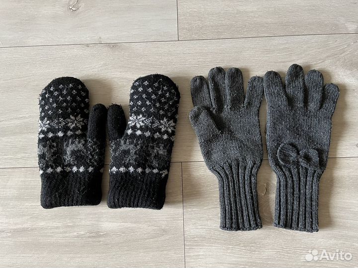 Варежки, перчатки для девочки