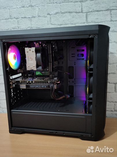 Игровой компьютер/Ryzen 5 5500/RTX/16gb/M.2 512gb